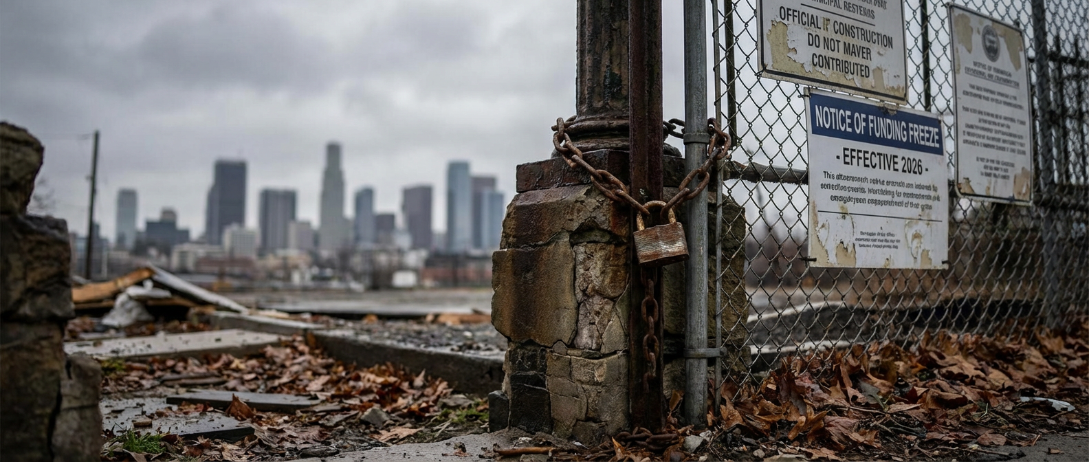 Your City's Budget Is About to Get Wrecked: How Federal Grant Freezes Are Creating a 2026 Municipal Finance Crisis